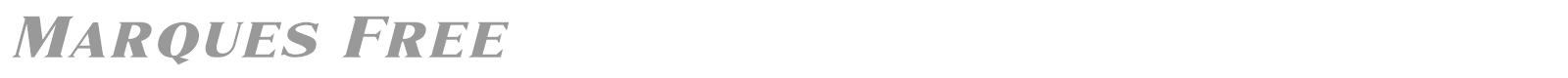 Marques font preview
